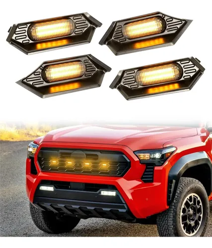 Luces De Parrilla Delantera Para Toyota Tacoma 2024-2025 Ámbar