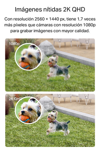 Smart Cámara Inalámbrica Tapo 2k Qhd Con Bateria Sin Hub