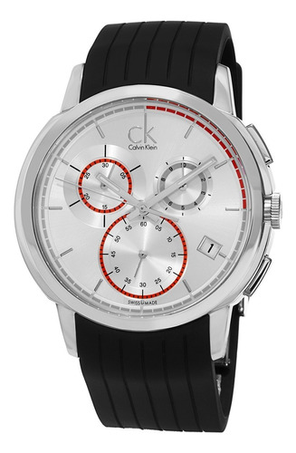 Relógio Calvin Klein - Drive - K1v27926 Cor da correia Preto Cor do bisel Prateado Cor do fundo Branco