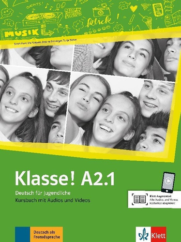 Klasse! A2.1, Libro Del Alumno + Audio + Video - Varios A...