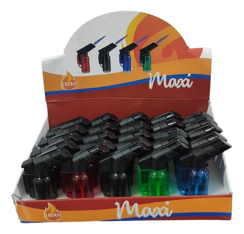 Caixa De Maçarico Mini Portátil 25 Unidades Pronto Para Uso