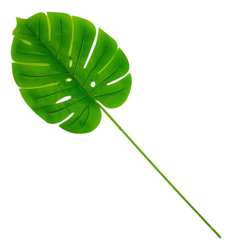 Planta Artificial Hoja Monstera Costilla De Adan