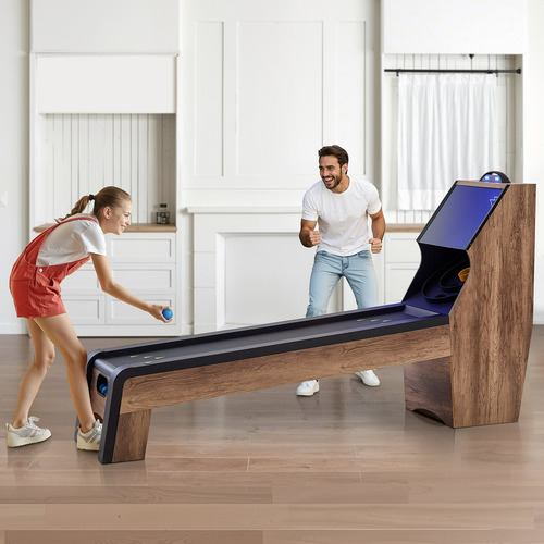Mesa De Juego Arcade Roll & Score 9ft Marcador Led 4 Bolas