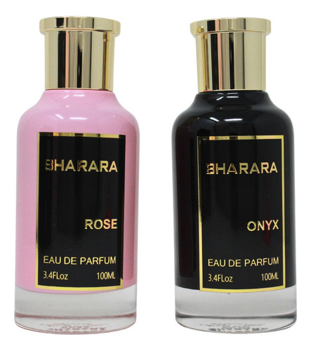 Set Bharara Onyx Y Rose Eau De Parfum 100 Ml