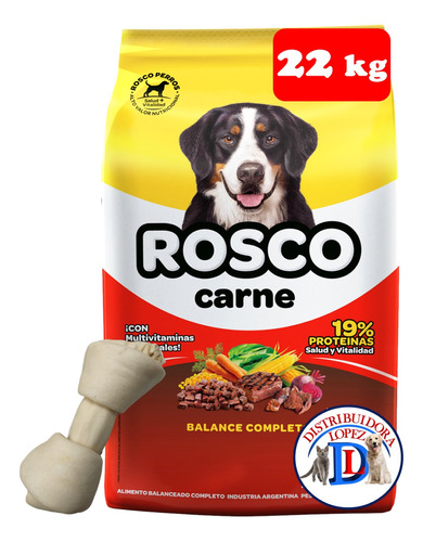 Alimento Para Perros Rosco Adulto 22 Kg + Regalo