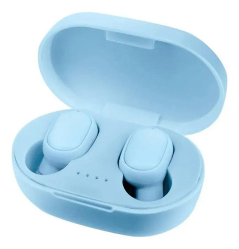 Auriculares In-ear Inalámbricos Ruffo A6s Bluetooth Celeste