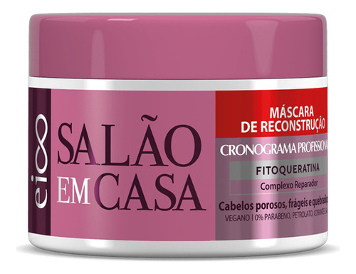 Eico Máscara Reconstrução Salão Em Casa Cronograma 270g