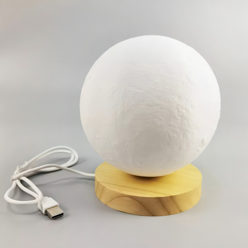 Luz Da Lua Giratória Luz Da Lua Luz Flutuante Cor Da Cúpula Branco