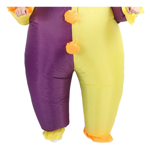 Disfraz De Payaso Inflable Blow Up Funny Suit Para Adultos