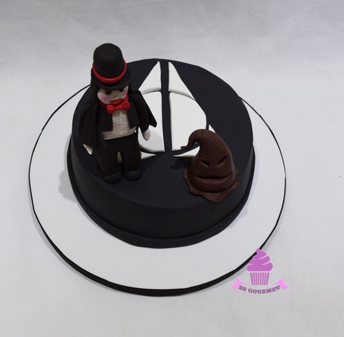 Torta Harry Potter Mago - Tematica Personalizada 20 Personas