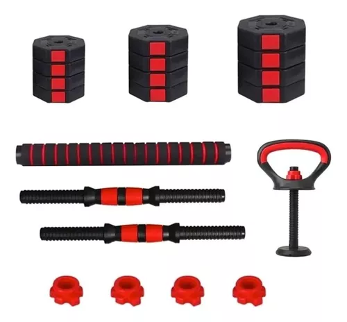 Set mancuernas ajustables 3 en 1 - Set 20 kg - Score fit