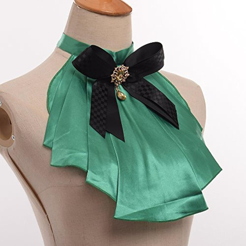 Blessume Victorian Chiffon Jabot Neck 1pc