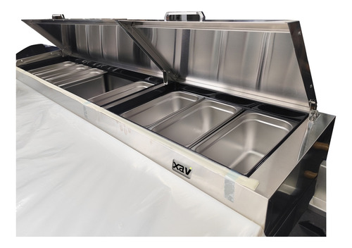 Mesa Refrigerada Nevera Pizza Preparacion Starkcook 10077