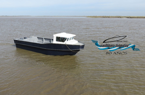 Imagen 9 de 15 de Lancha 9.80x 3.50 Manga Pesca Artesanal Baader Track 9.80