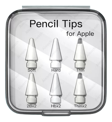 Puntas Para Apple Pencil Set X6 Puntas