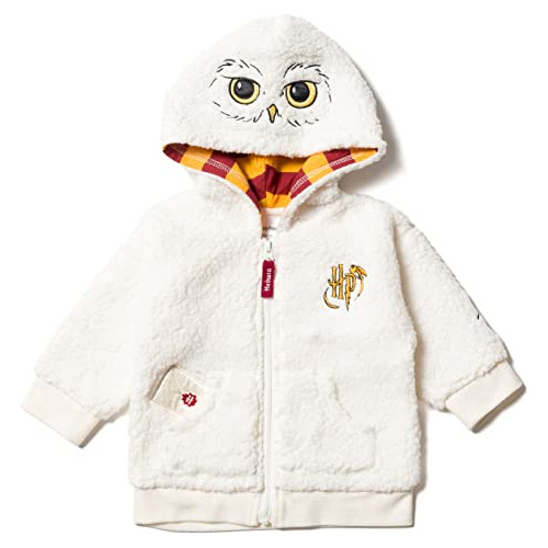 Sudadera Capucha De Búho Hedwig Bebés Cremallera, Des...