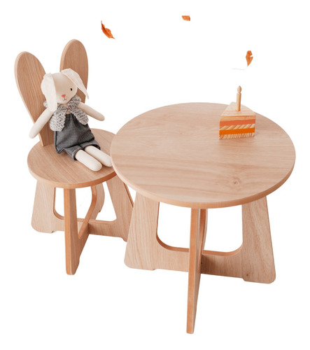 Imagen 1 de 10 de Juego De Mesa 45 Cm + 1 Silla Para Niños - Envío Gratis