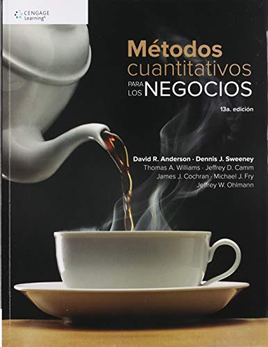 Libro Métodos Cuantitativos Para Los Negocios De David R. An