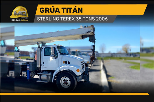 Grúa Titán Sterling Terex 35 Tons 2006 