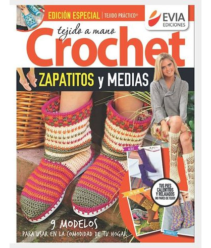 Libro Tejemos Crochet Zapatitos - Tejemos Crochet Zapaticos