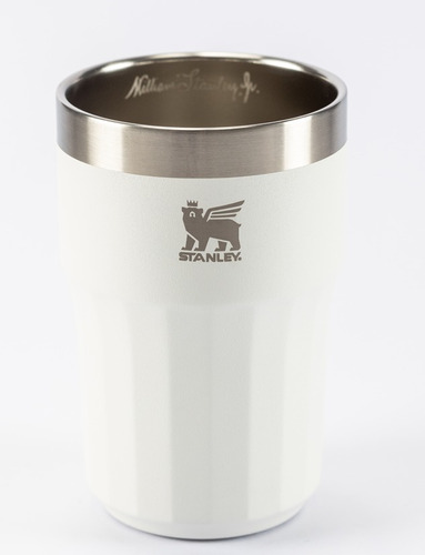 Beer Tumbler Stanley Aço Inox Happy Hour 384ml Branco