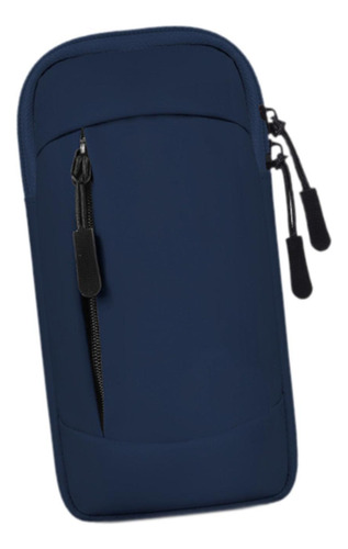 Bolsa De Brazo De Teléfono Inteligente De Azul Oscuro