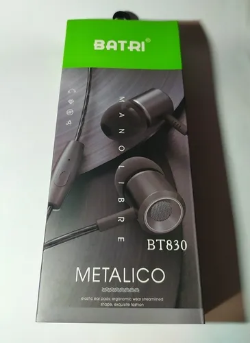 Aud fonos Aluminio Batri Bt830 Manos Libres. Full Calidad