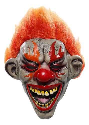 Máscara De Mascarada De Halloween De Payaso De Llama Para