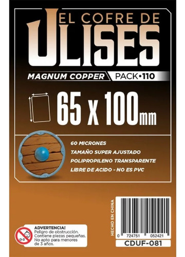 Folios El Cofre De Ulises (70x120mm) Custom 7100 110u