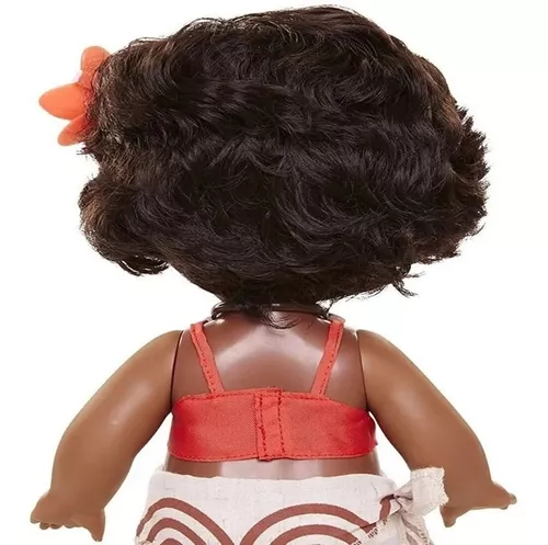 Brinquedo Moana Boneca Morena Familia Menina Desenho Animado