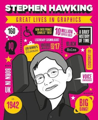 Libro Great Lives In Graphics: Stephen Hawking - Button B...