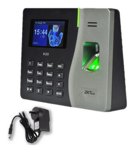 Imagen 1 de 10 de Reloj K20 Control Acceso Personal Huellas Tarjetas K20c