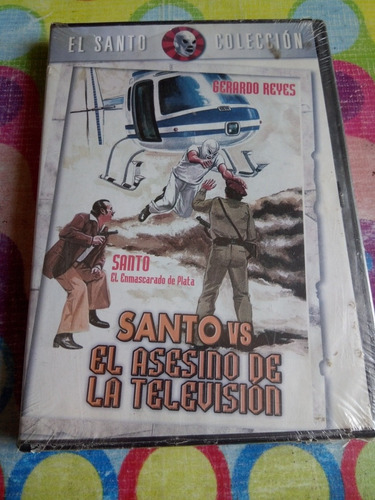 Dvd El Santo Vs El Asesino De Televisión Gerardo Reyes