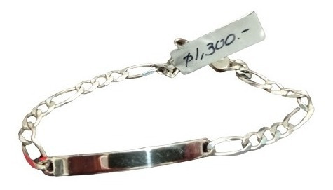 Imagen 3 de 5 de Esclava Unisex De Plata Ley .925