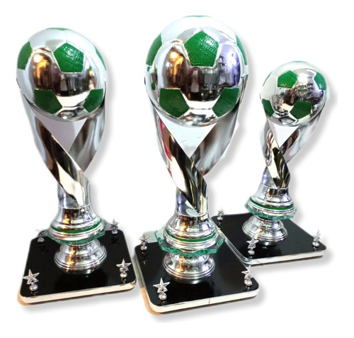 Trofeos De Futbol Balón Tercia Con Goleo