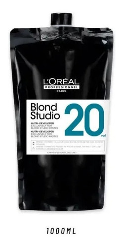 Loreal Blond Studio Pasta Platinum 500 Gr + Oxidante X 1l 