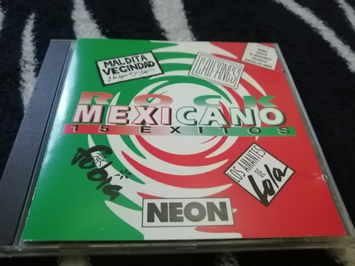 Cd Rock Mexicano Fobia Amantes De Lola Neon Maldita Vecindad