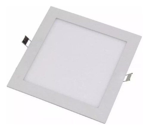 Plafón Panel Led Embutir 24w Real X6 U Cuad/red Envío Gratis