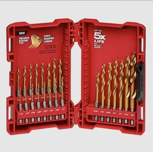 Milwaukee - Kit Tin Shockwave, 23 Piezas