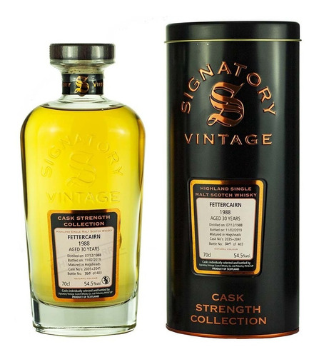  Fettercairn1988 30 Años Signatory Cask Strength Todo Whisky