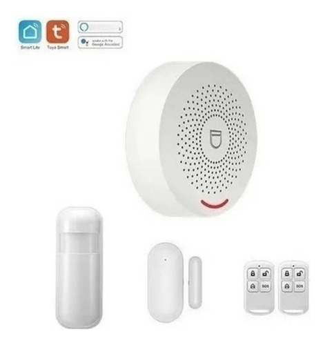 Sistema De Alarma Inteligente Casa Wifi Control App Tuya