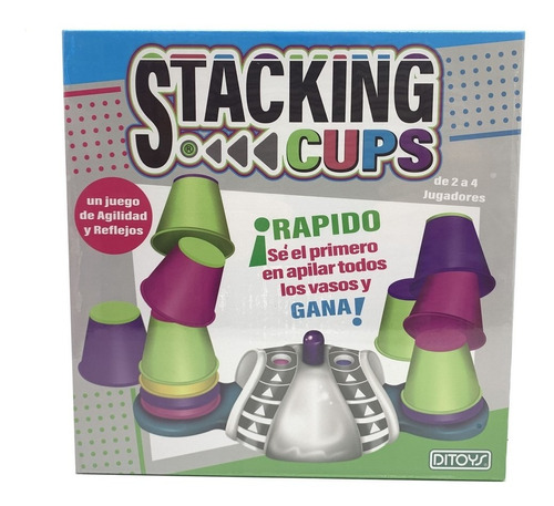 Juego Stacking Cups Demuestra Tu Agilidad Tm1 2293 Ttm