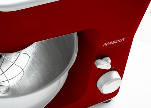 Imagen 9 de 10 de Batidora de pie Peabody PE-BM101 roja 220 V
