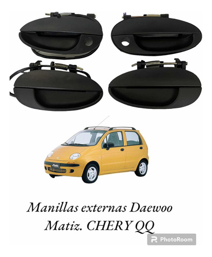 Manillas Externas Daewoo Matiz Chery Q