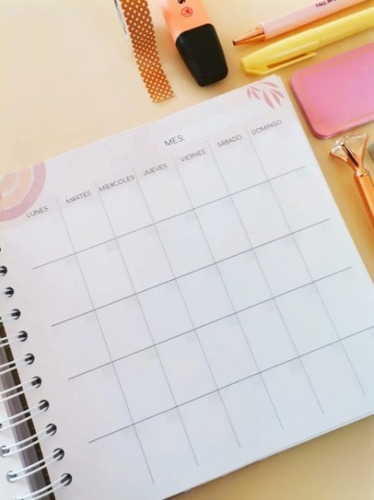Planner Atemporal, Agenda Perpetua, Personalizada
