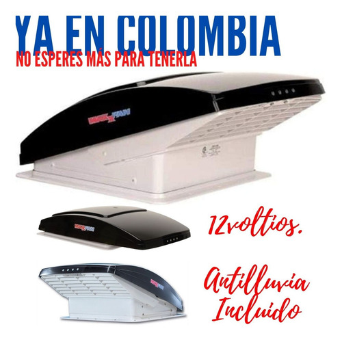 Maxxair Claraboya Escotilla Camper + Antilluvia Vancamperrhi