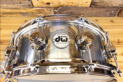 Redoblante Dw Collectors Stainless Steel 14x5.5 No Permuto