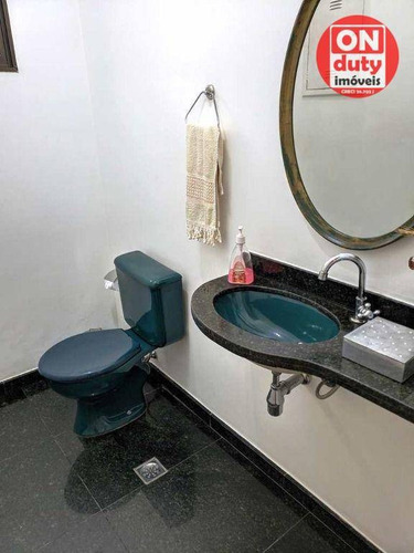 Imagem 16 de 26 de Maravilhoso Sobrado Com 3 Suítes À Venda, 236 M² Por R$ 1.400.000 - José Menino - Santos/sp - So0731