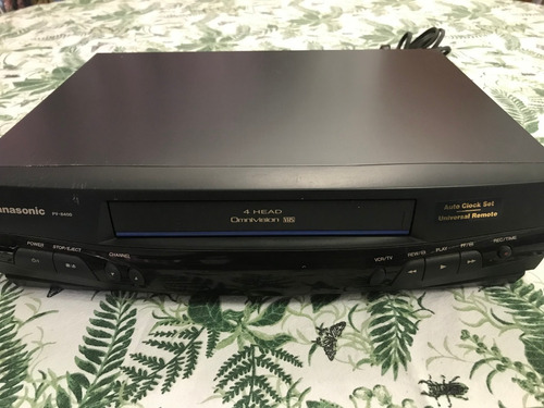 Videocasetera Vhs Panasonic