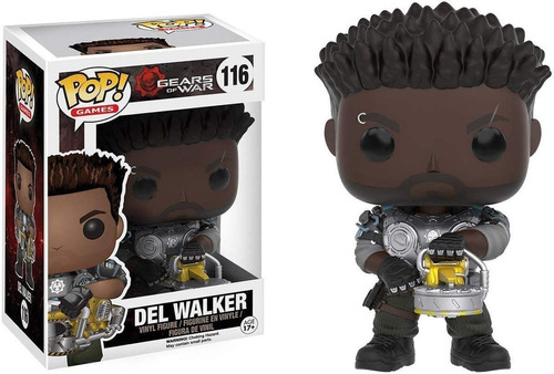 Del Walker: Fun Ko Pop. Figura De Vinilo De Juegos Y 1 Paque